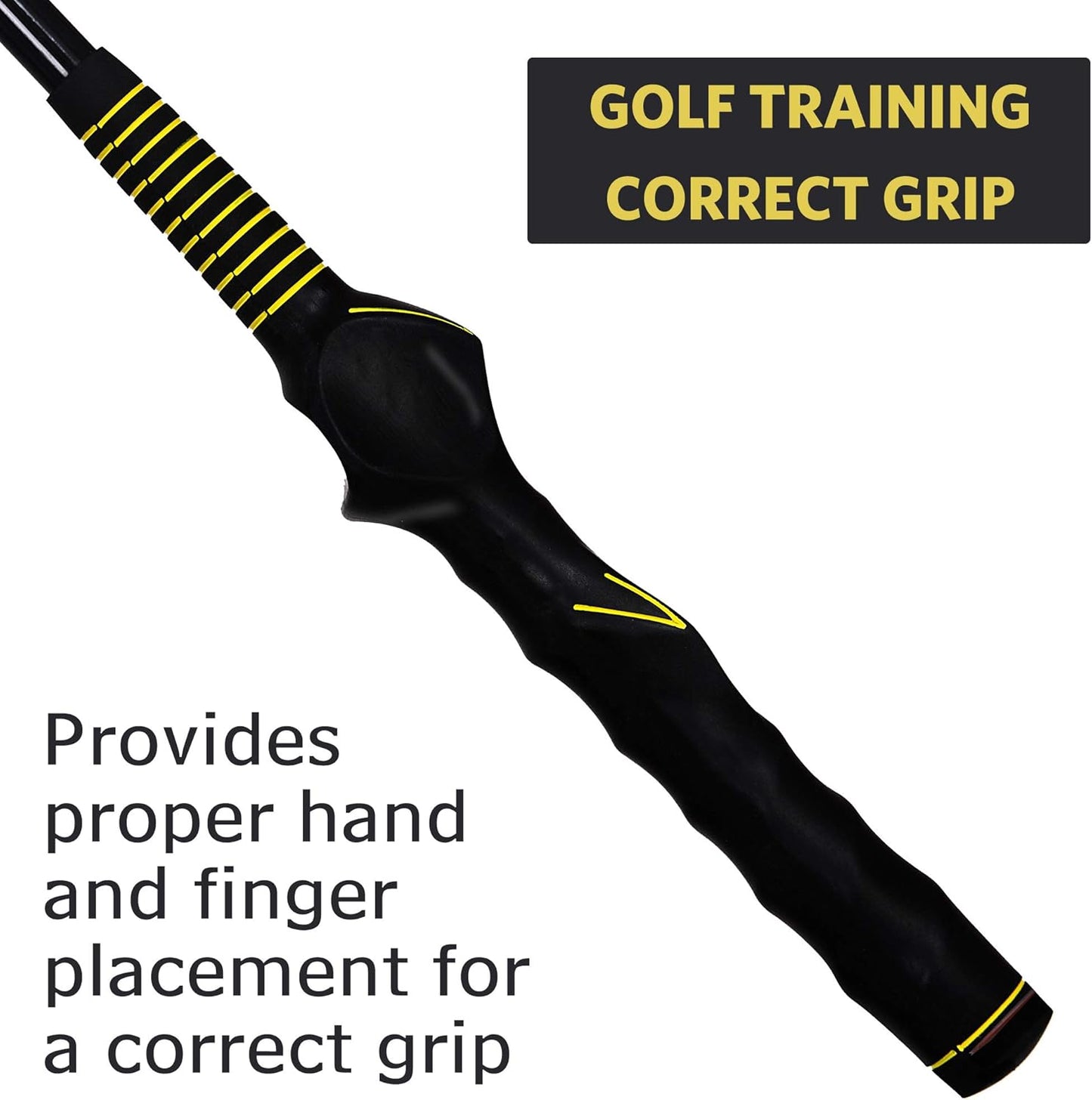 Golf Swing Trainer Aid - Golf Training Aid with Grip Trainer Training Equipment, Power Flex Swing Training Aid for Strength,Balance, and Tempo Swing Speed Trainer
